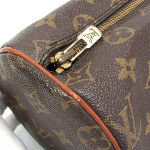 LOUIS VUITTON Authentic Brown Monogram Papillon Bag - Picture 6 of 15